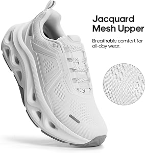 Amazon.com | NORTIV 8 Women's Cushioning Walking Shoes Non Slip